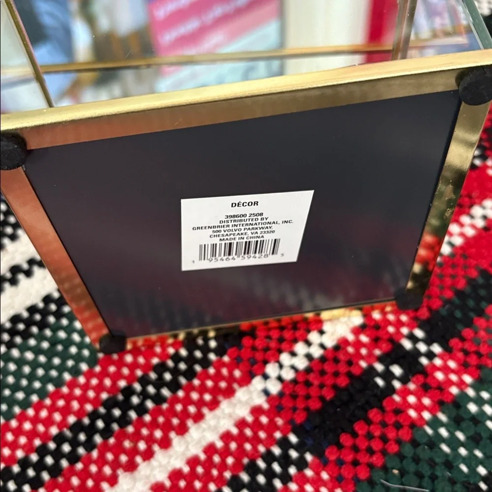 🆕Mirrored Vanity Tray And Trinket Box